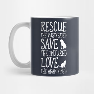 Pet Love | Rescue-Save-Love Mug